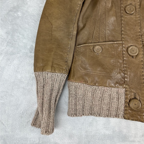 Mackage Lamb Leather Jacket Women’s Size M - Picture 8 of 16